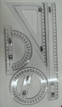 STARSCHOOL KIT GEOMETRICO 4 PECAS 2. GRAU POTENCIA