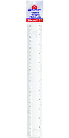 RÉGUA ACRIMET 30CM