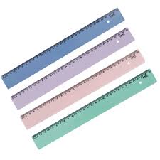 Régua Maxcril 30 CORES DIVERSAS