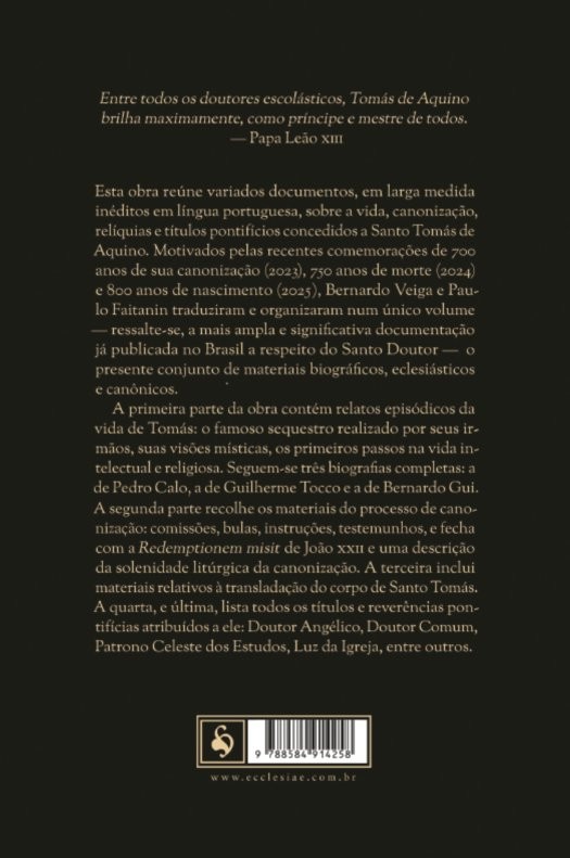 Santo Tomás de Aquino: vida, canonização, milagres, relíquias e títulos - Imagem 2