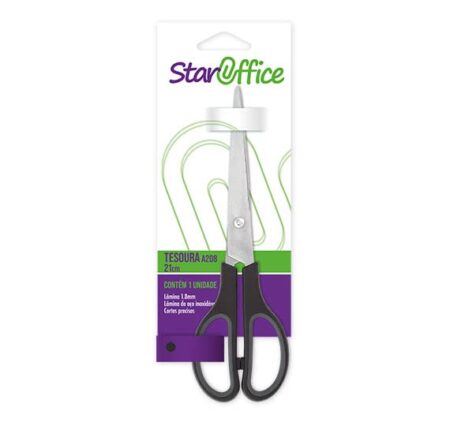 STAROFFICE TESOURA PROFISSIONAL  A200  21CM BLISTER