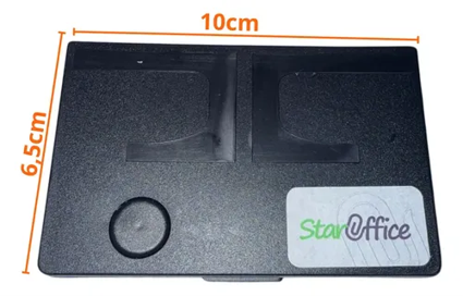 STAROFFICE ALMOFADA PARA CARIMBO N.02 PRETO
